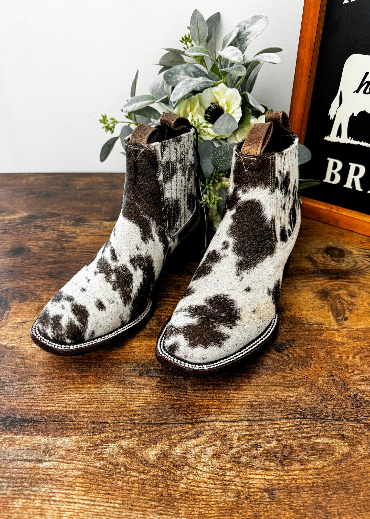 Square Toe Ankle Boot Size 7 C
