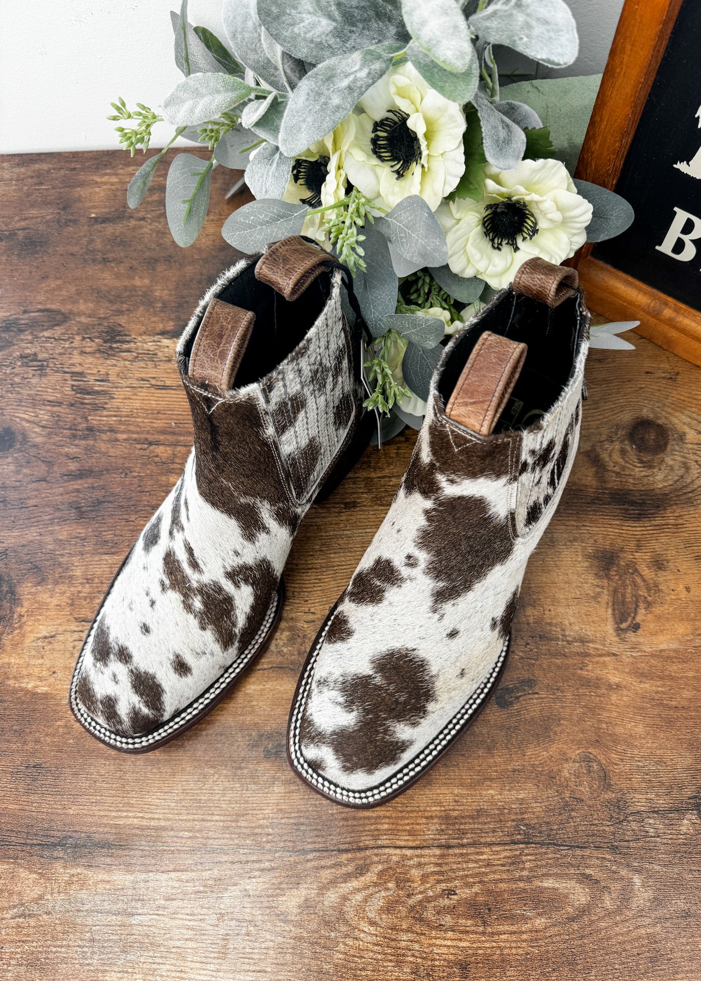 Square Toe Ankle Boot Size 7 C