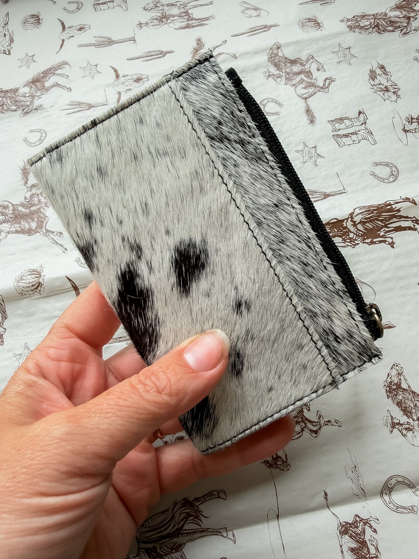 Black Cowhide Wallet