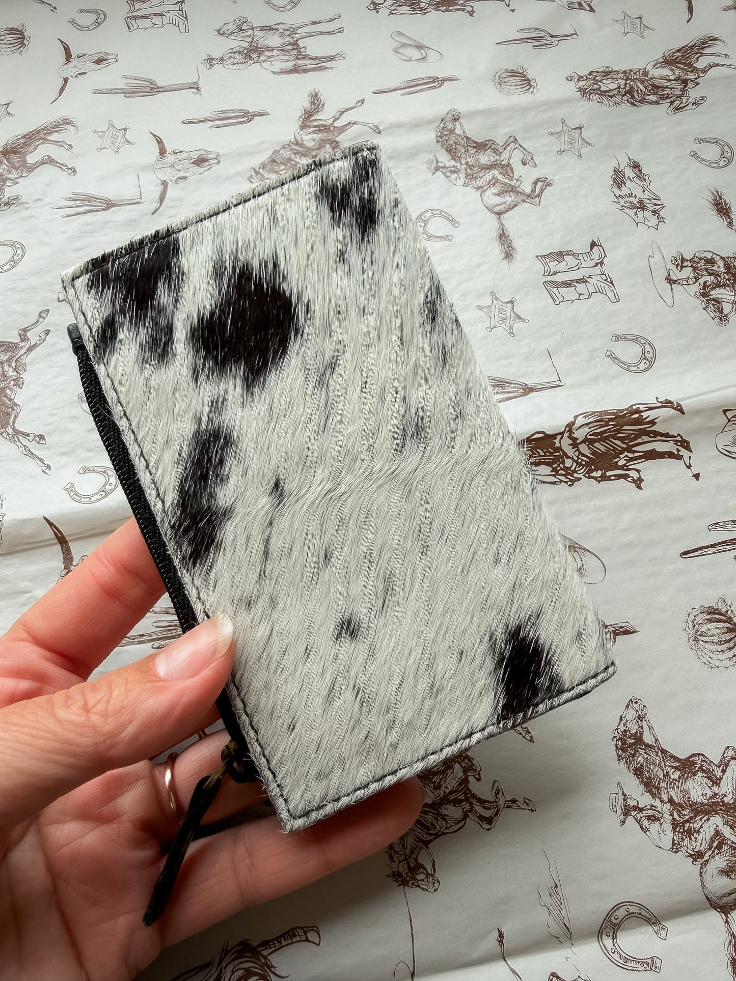 Black Cowhide Wallet