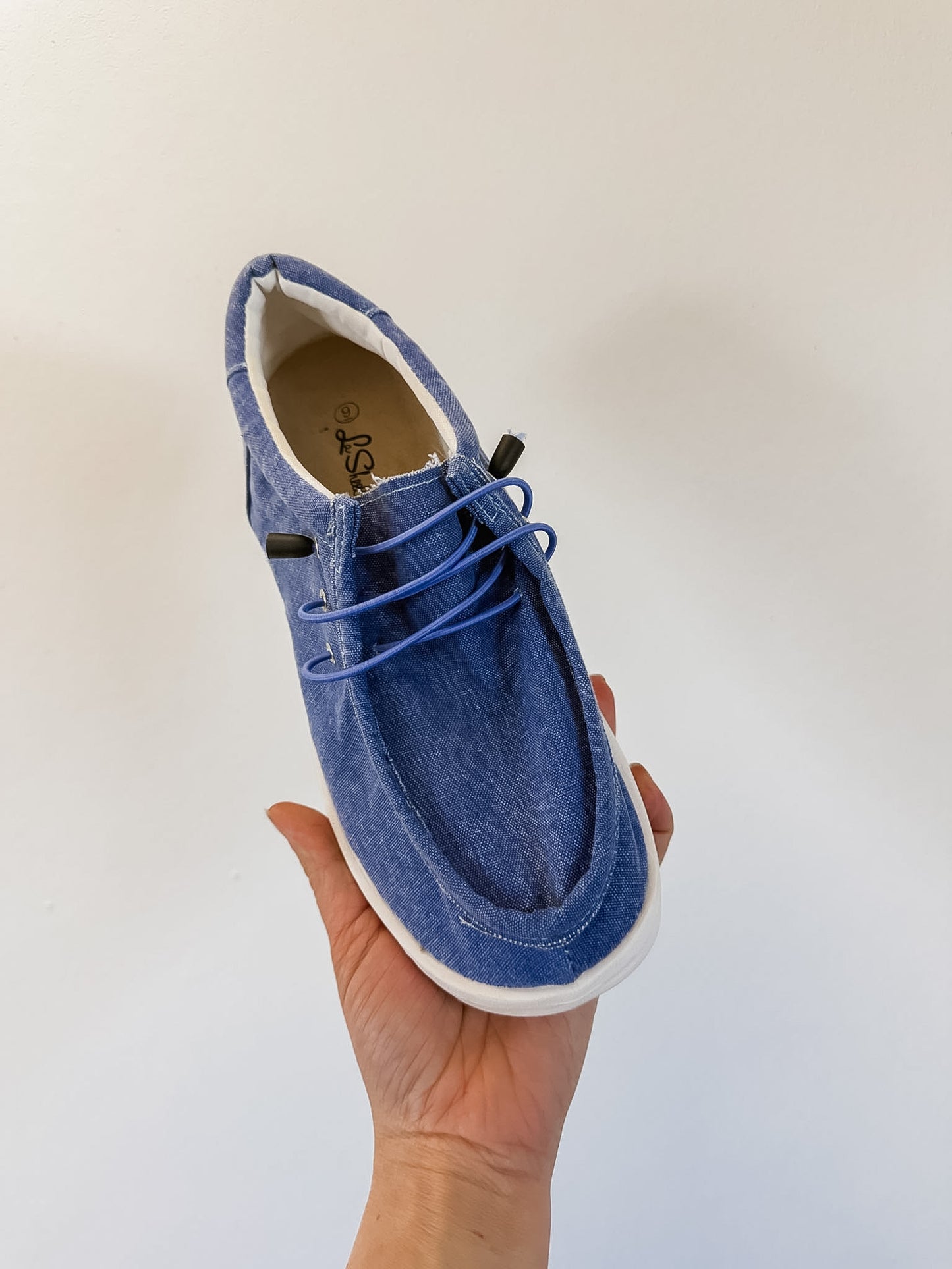Denim Slip Ons