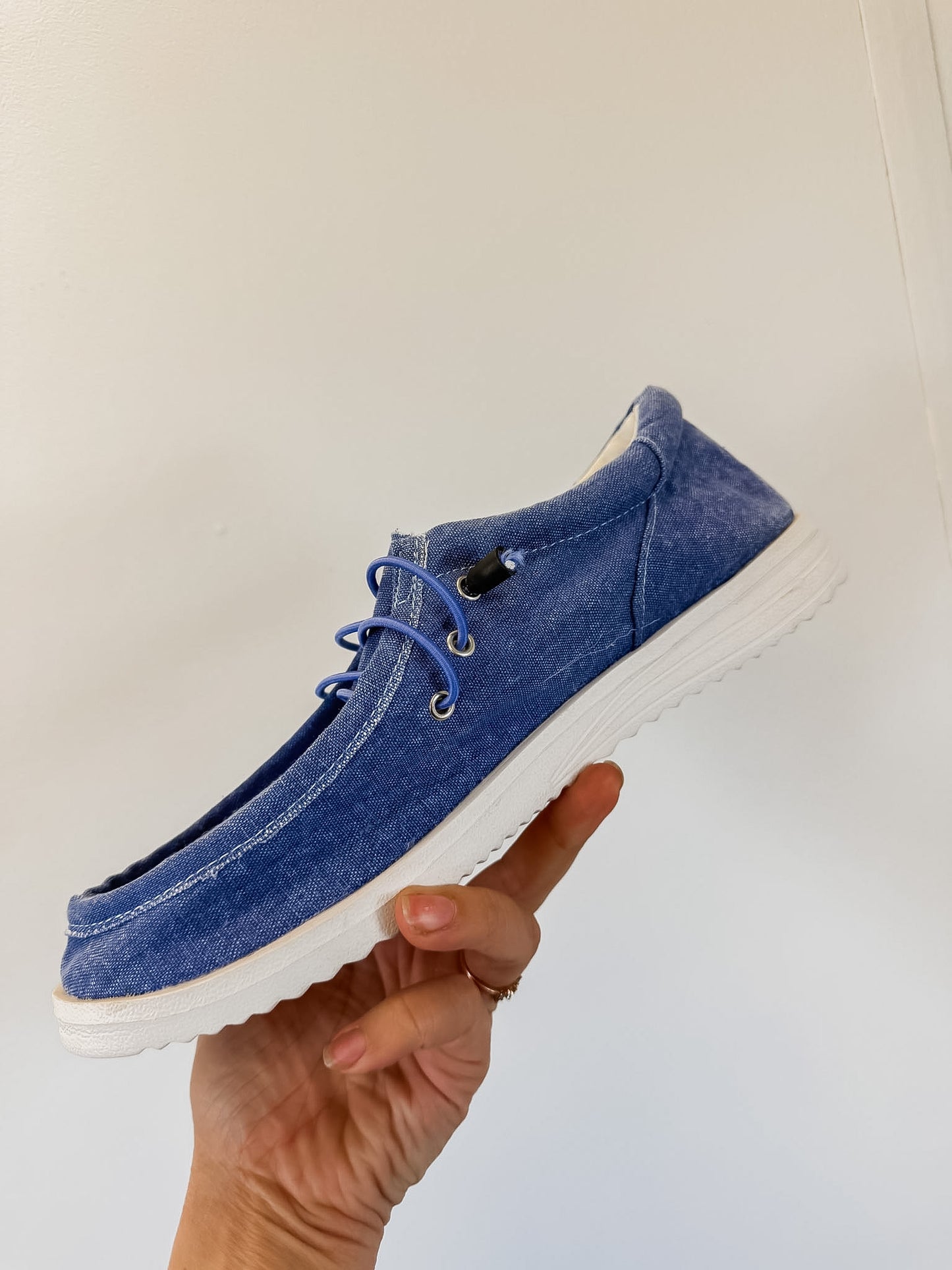 Denim Slip Ons