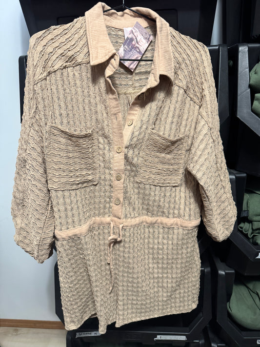 Taupe Romper