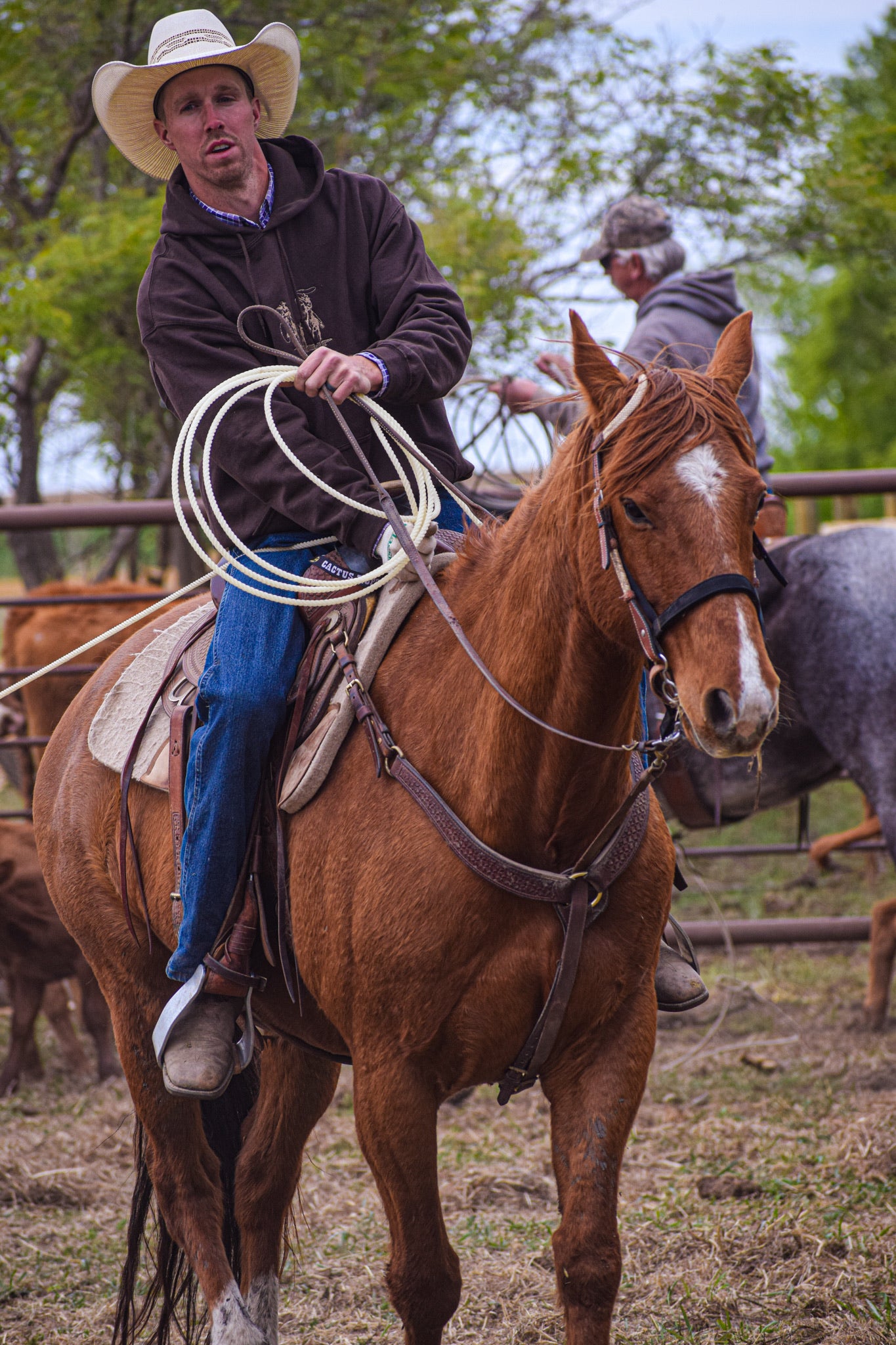 Team Roping Hoodie