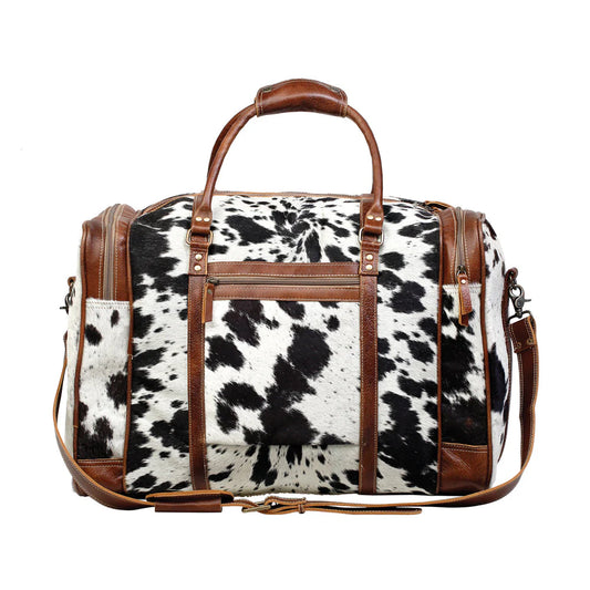 Cowhide Large Duffle Bag