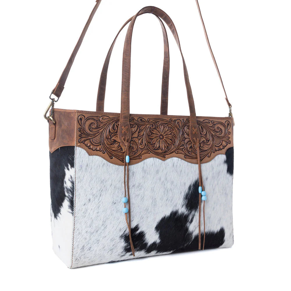 Cowhide Purse F