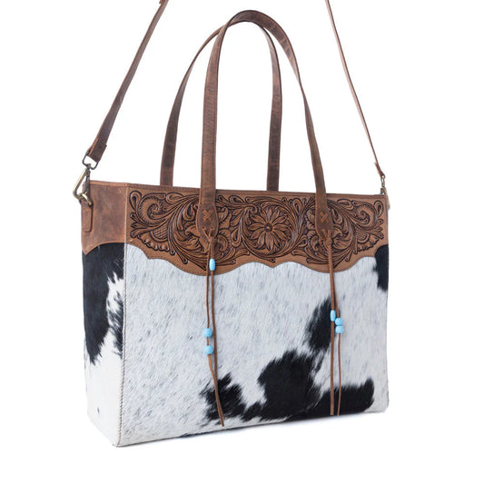 Cowhide Purse F
