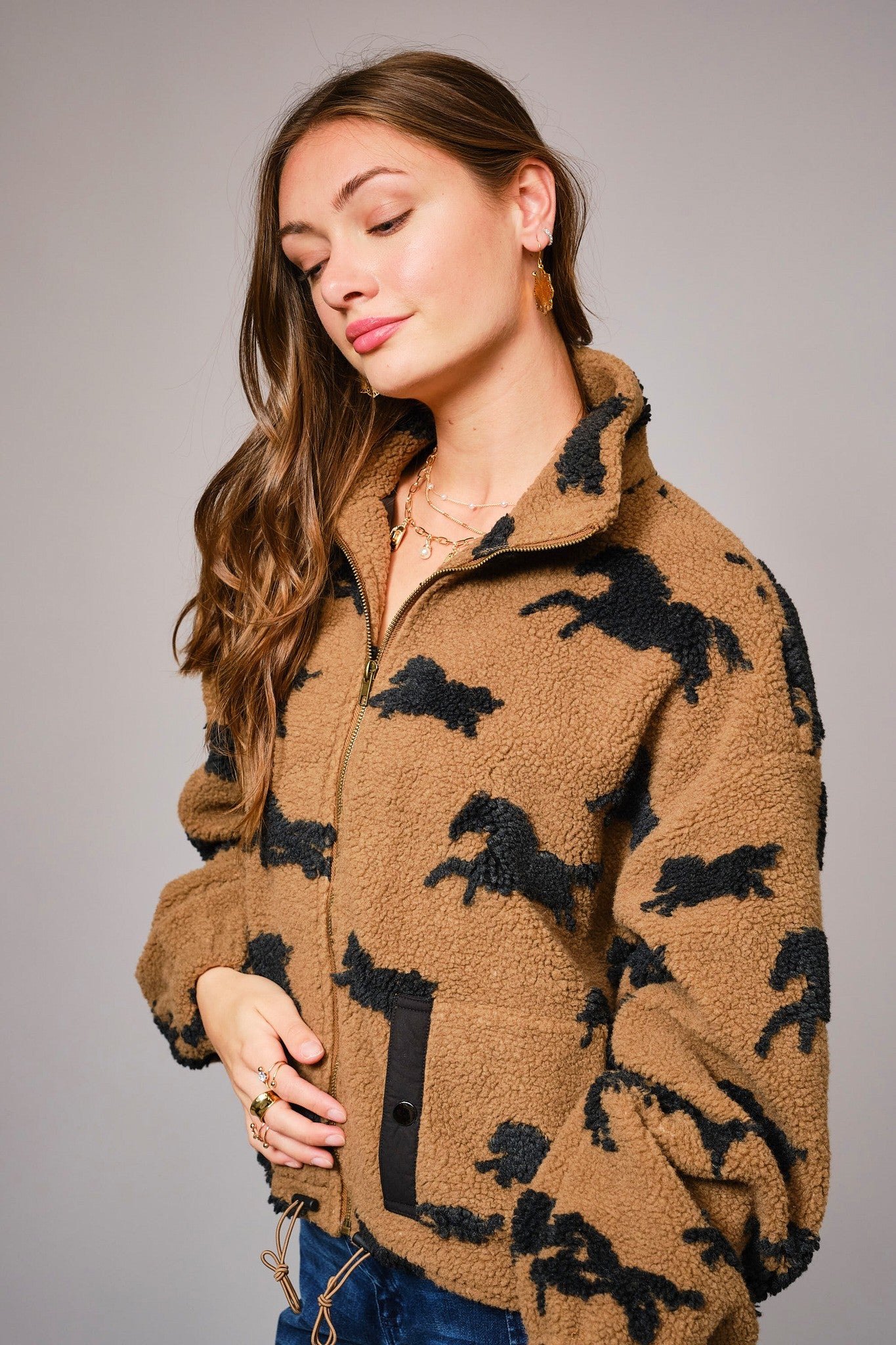 Horse Fleece Sherpa